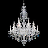 Olde World 25 Light Chandelier 46 X 35.5 Inch Wide by Schonbek Signature - 6860