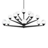 Double Bubble 15 LED Light Oversized Chandelier by Modern Forms - PD-82042