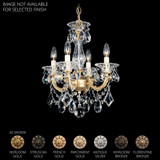 La Scala 4 Light Pendant 18 Inch and 14.5 Inch Wide by Schonbek Signature - 5344