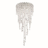 Chantant 3 Light Flush Mount 25 X 10.5 Inch Wide by Schonbek Signature - CH0802N