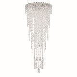 Chantant 4 Light Flush Mount 35.5 X 14 Inch Wide by Schonbek Signature - CH1202N