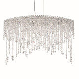 Chantant 8 Light Linear Chandelier 27 X 22 Inch Wide by Schonbek Signature - CH4812N
