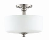 Dardyn 3 Light 13 Inch Wide Flush Mount by Craftmade - 49853