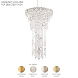 Circulus 6 Light Pendant 44.5 Inch and 24 Inch Wide by Schonbek Signature - DR2412N