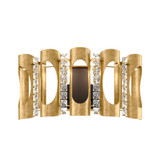 Twilight 2 Light Wall Sconce 8.5 X 16.5 Inch Length by Schonbek Signature - MR1002N