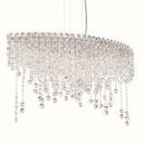 Chantant 6 Light Linear Pendant 16.5 X 15 Inch Wide by Schonbek Signature - CH3611N