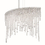 Chantant 6 Light Linear Pendant 24 X 15 Inch Wide by Schonbek Signature - CH3612N