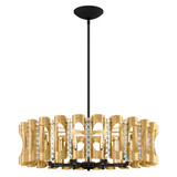 Twilight 8 Light Chandelier 8.5 Inch and 31 Inch Wide by Schonbek Signature - MR1008N