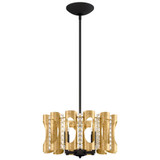 Twilight 4 Light Pendant 8.5 Inch Tall X 18 Inch Wide by Schonbek Signature - MR1004N