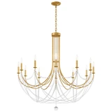 Verdana 12 Light Chandelier 42.5 Inch X 43 Inch Wide by Schonbek Signature - RJ1012N