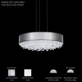 Eclyptix 23W 1 LED Pendant 4.5 X 19.4 Inch Wide by Schonbek Signature - S6319-S
