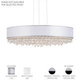 Eclyptix 31W 1 LED Pendant 4.5 Inch and 24 Inch Wide by Schonbek Signature - S6324-S