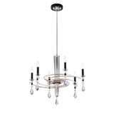 Tempest 6 Light Chandelier 25.5 X 28.5 Inch Wide by Schonbek Signature - S5606