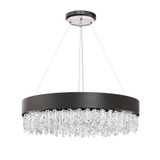 Soleil 40W 1 LED Pendant 7 Inch Tall and 26 Inch Wide by Schonbek Signature - S3526