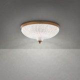 Roma 27W 1 LED Flush Mount 6.88 X 16.25 Inch Wide by Schonbek Signature - S6016