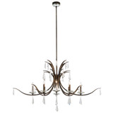 Tinsley 8 Light Chandelier 29.5 X 34.5 Inch Wide by Schonbek Signature - S30508