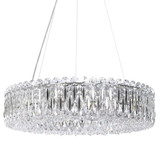 Sarella 12 Light Chandelier 5.5 Inch and 24 Inch Wide by Schonbek Signature - RS8343N