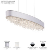 Eclyptix 39W 1 LED Linear Pendant 4.5X 10.4 Inch Wide by Schonbek Signature - S6336-S