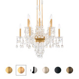 Rainier 12 Light Chandelier 25.5 X 27 Inch Wide by Schonbek Signature - S93512