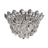 Trilliane Strands 4 Light Flush Mount 17 Inch Wide by Schonbek Signature - TR1201N