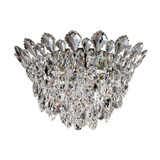 Trilliane Strands 4 Light Flush Mount 17 Inch Wide by Schonbek Signature - TR1201N