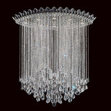 Trilliane Strands 8 Light Flush Mount 48.5 Inch Tall by Schonbek Signature - TR4803N