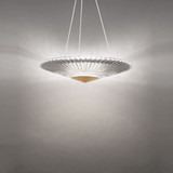 Origami 20W 1 LED Pendant 3.8 Inch and 18.8 Inch Wide by Schonbek Signature - S7219