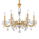 San Marco 6 Light Chandelier 24 X 28.3 Inch Wide by Schonbek Signature - S8606