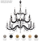 Napoli 20 Light Chandelier 45.9 X 42.6 Inch Wide by Schonbek Signature - S7620