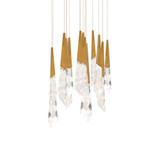 Solitude 8.7W 15 LED Pendant 22 Inch Tall X 23 Inch Wide by Schonbek Beyond - BPD31415R