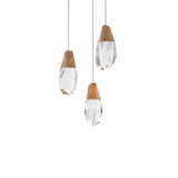Martini 7.33W 3 LED Pendant 7 Inch Tall and 12 Inch Wide by Schonbek Beyond - BPD20203