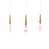 Solitude 8.7W 3 LED Pendant 22 Inch Tall X 5.5 Inch Wide by Schonbek Beyond - BPD31403L