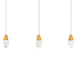 Martini 8W 3 LED Pendant 7 Inch Tall and 5.5 Inch Wide by Schonbek Beyond - BPD20203L