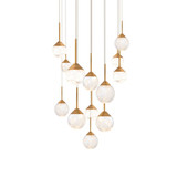 Quest 5.7W 13 LED Pendant 8 Inch Tall and 20 Inch Wide by Schonbek Beyond - BPD40213S
