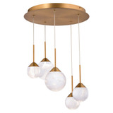 Quest 4.5W 1 LED Pendant 22.38 Inch Tall X 17 Inch Wide by Schonbek Beyond - BPD40205