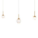 Quest 5.7W 3 LED Pendant 8 Inch Tall and 5.5 Inch Wide by Schonbek Beyond - BPD40203L