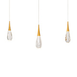 Hibiscus 6.3W 3 LED Pendant 13 Inch Tall X 5.5 Inch Wide by Schonbek Beyond - BPD21203L