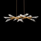 Solitude 3.5W 12 LED Linear Pendant 59.6 Inch Wide by Schonbek Beyond - BPD31460