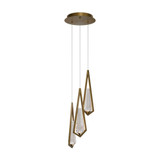 Devotion 6W 3 LED Pendant 18 Inch Tall and 12 Inch Wide by Schonbek Beyond - BPD66203