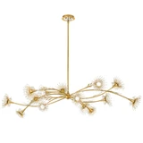 Coquette 1.4W 14 LED Linear Pendant 27.63 Inch Wide by Schonbek Forever  - SJ7714