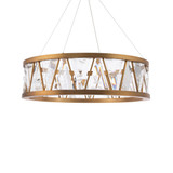 Corinth 55W 1 LED Chandelier 9 Inch and 32.13 Inch Wide by Schonbek Beyond - BPD74232