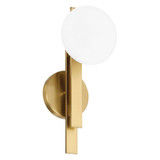 Julep 4.5W 1 LED Bath Vanity 15 Inch Tall and 7.25 Inch Wide by Thesis - 207382A