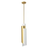 Enzio 1 Light Pendant 24.75 Inch Tall and 6 Inch Wide by Thesis - 206929A