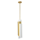 Enzio 1 Light Pendant 24.75 Inch Tall and 6 Inch Wide by Thesis - 206929A