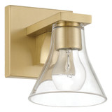 Gilford 1 Light Bath Vanity 7 Inch Tall and 7.25 Inch Wide by Thesis - 207656A