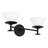 Tremolo 2 Light Bath Vanity 7.5 Inch Tall and 8 Inch Wide by Thesis - 207323A