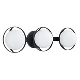 Parker 3 Light Bath Vanity 6.5 Inch Tall and 7 Inch Wide by Thesis - 206973A