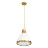 Doyle 1 Light Pendant 12.75 Inch Tall and 12.75 Inch Wide by Thesis - 207397A