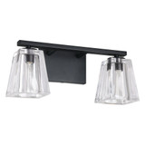 Valentin 2 Light Bath Vanity 7.25 Inch Tall and 6 Inch Wide by Thesis - 206983A