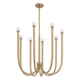 Dahlia 5W 8 LED Chandelier 26 Inch Tall and 28 Inch Wide by Thesis - 207254A
